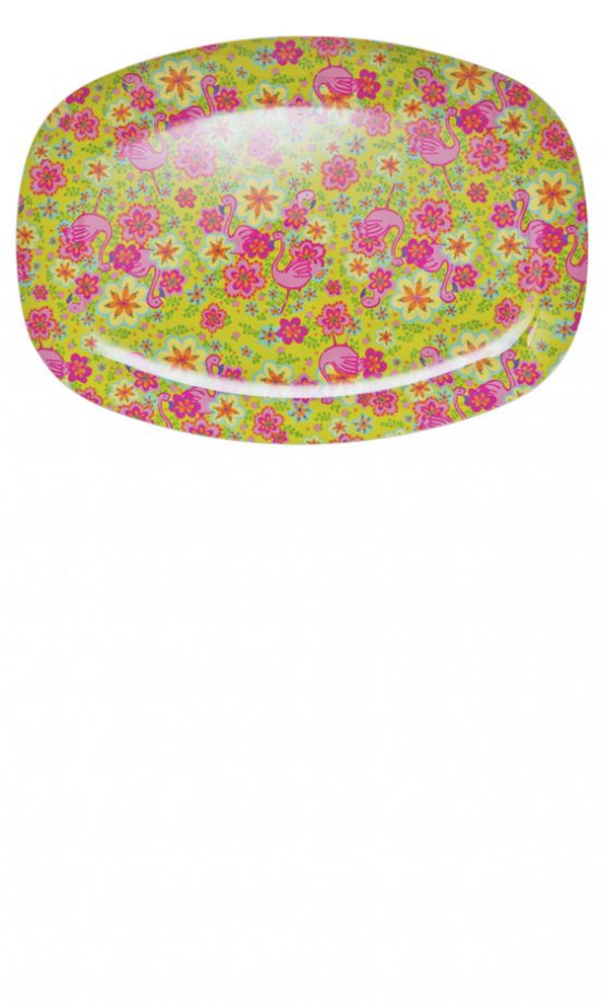 Oliver Bonas Flamingo Print Plate, £8