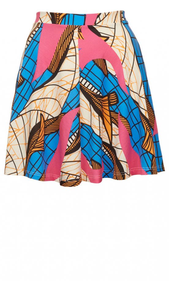 Topshop Printed Skirt, £20