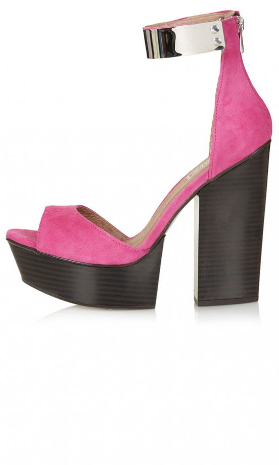 Topshop Pink Platforms, £85