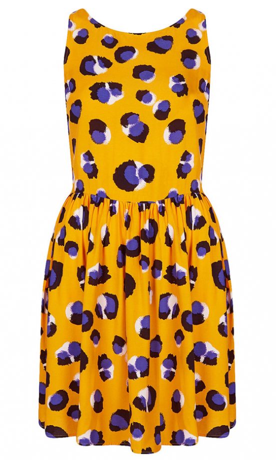 Topshop Animal Print Dress, £36