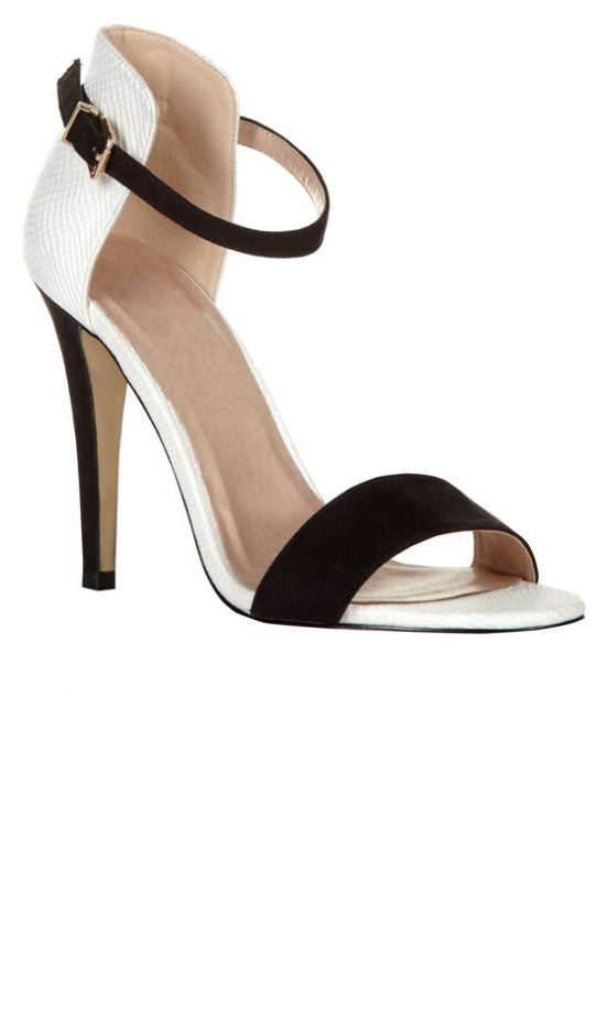 Primark Monochrome Strappy Heels, £12