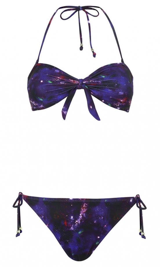 Primark Summer 2013: Galaxy Print Bikini Top £4, Bottoms £3
