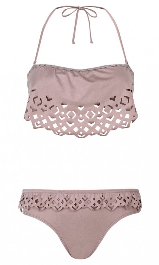 Primark Summer 2013: Mink Laser Cut Bikini Top £8, Bottoms £4
