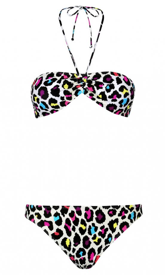 Primark Summer 2013: Neon Leopard Print Bikini, £4