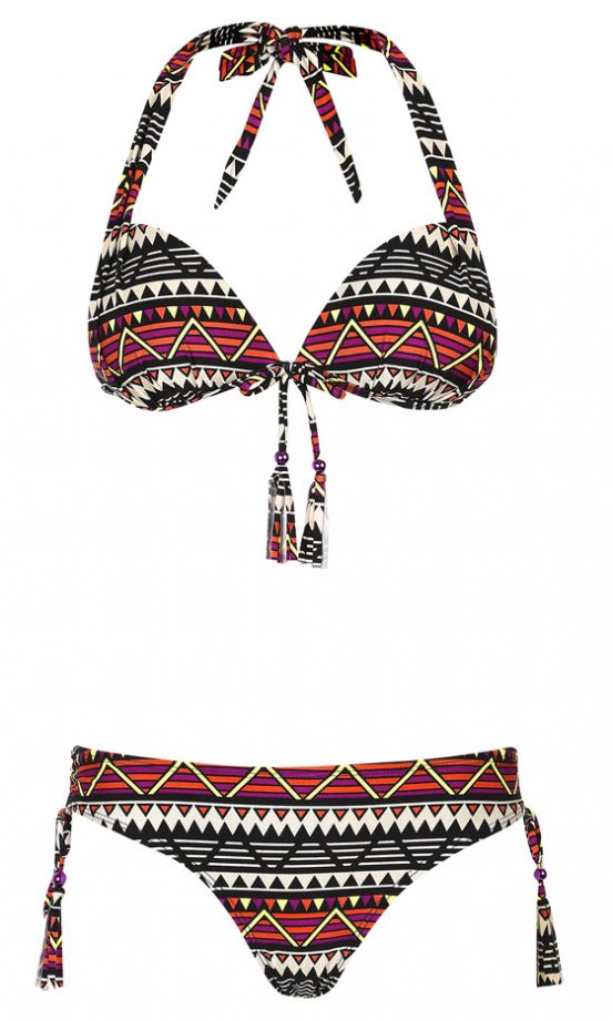 Primark Summer 2013: Aztec Print Bikini Top £6, Bottoms £4