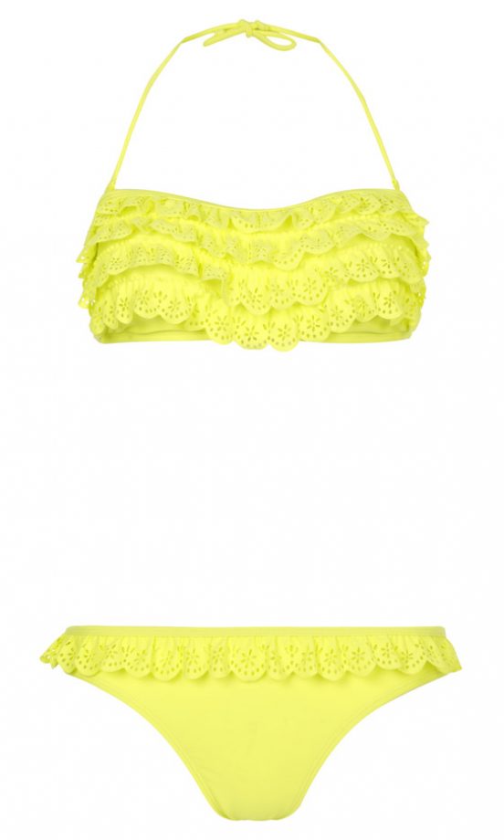 Primark Summer 2013: Yellow Ruffle Bikini Top £6, Bottoms £4