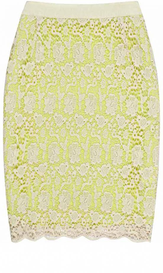 Reiss Lace Skirt, £110