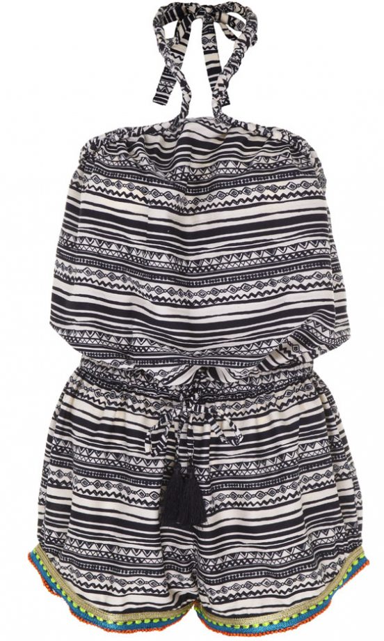 River Island High Summer 2013 Aztec Print Playsuit