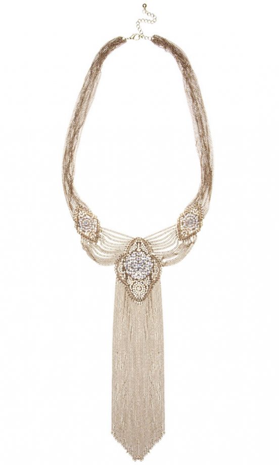 River Island High Summer 2013 Heavy Beaded Necklace