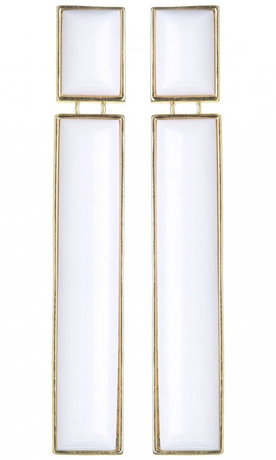 River Island High Summer 2013 Block Earrings
