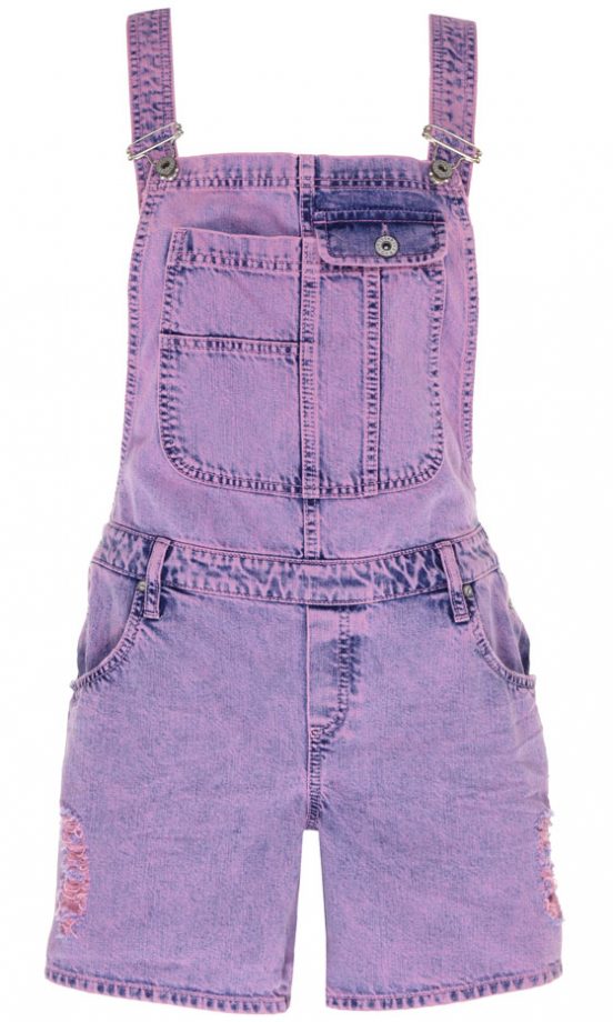 River Island High Summer 2013 Purple Dungarees