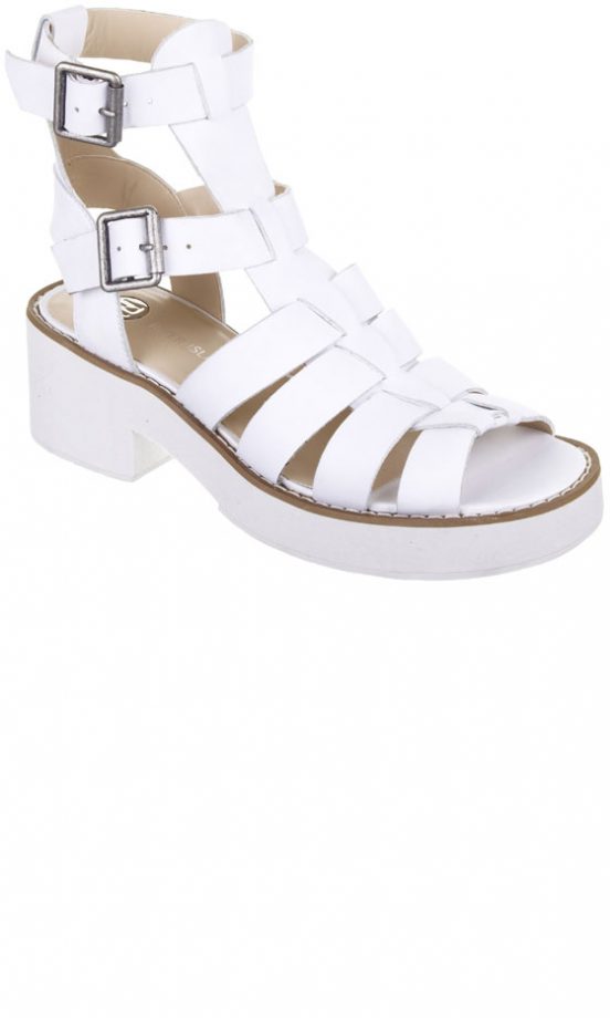 River Island High Summer 2013 White Sandals, £55