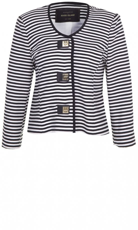 River Island High Summer 2013 Striped Jacket, £55