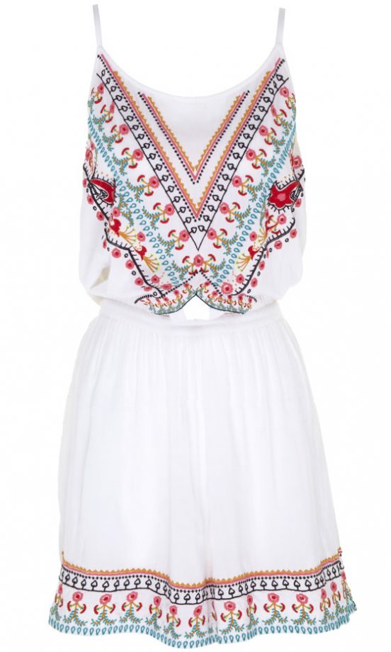 River Island High Summer 2013 Embroidered Cut Out Dress, £28