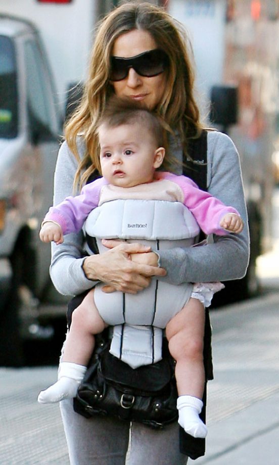 Sarah Jessica Parker With Her Daughter Marion Broderick In New York, 2013