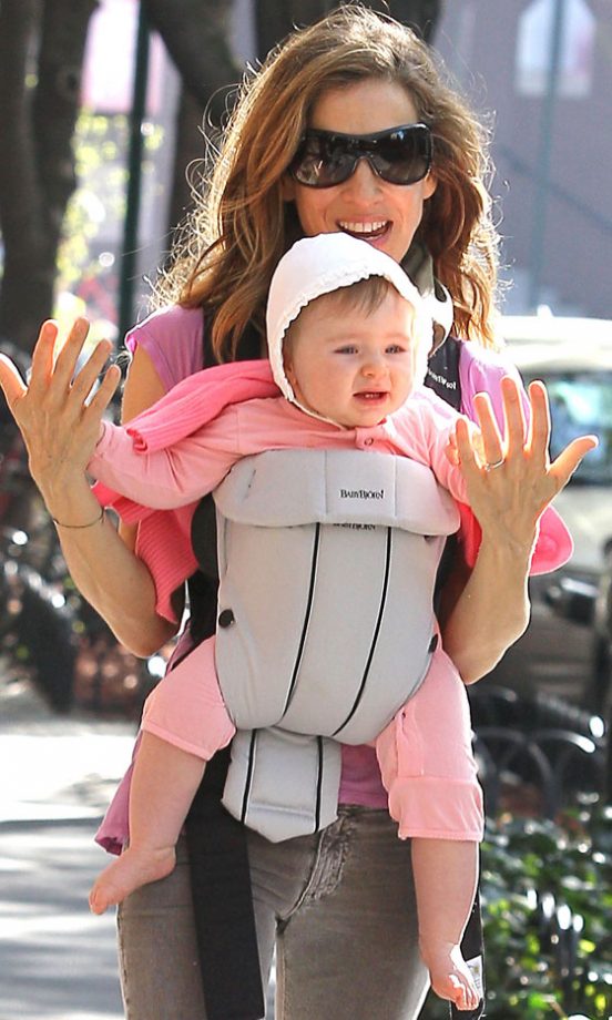 Sarah Jessica Parker With Her Daughter Tabitha Broderick In New York, 2013