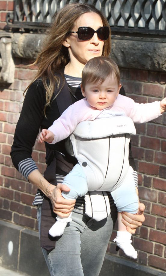 Sarah Jessica Parker With Her Daughter Marion Broderick In New York, 2013