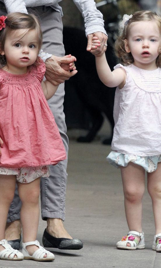 Sarah Jessica Parker's Daughters Marion And Tabitha Broderick In New York, 2013