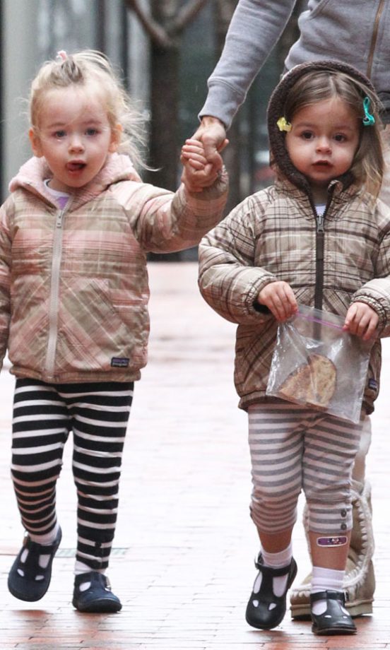 Sarah Jessica Parker's Daughters Marion And Tabitha Broderick In New York, 2013