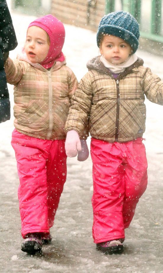 Sarah Jessica Parker's Daughters Marion And Tabitha Broderick In New York, 2013