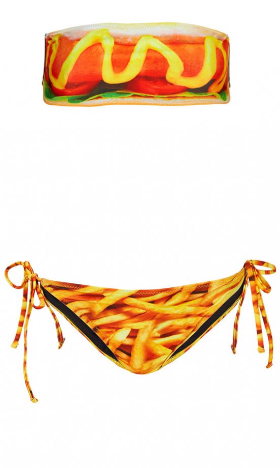 Topshop Hot Dog Bikini, £32