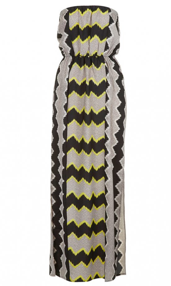 Topshop Printed Maxi Dress