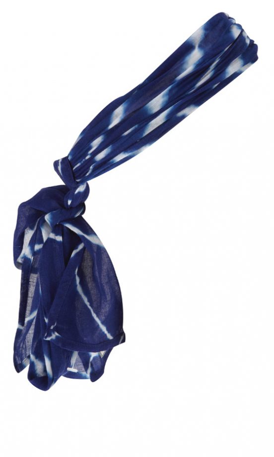 Topshop Blue Tie-Dye Bandana