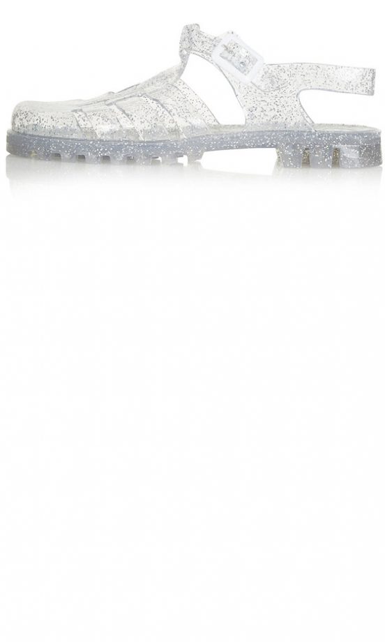 Topshop Clear Jelly Sandals
