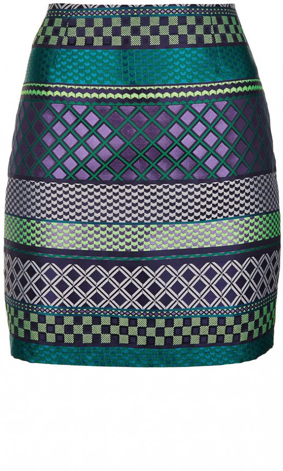 Topshop Jacquard Skirt, £40