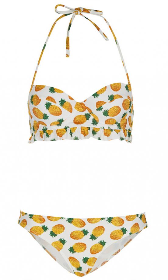 Topshop Pineapple Print Bikini, £32