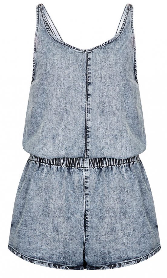 Topshop Acid Wash Playsuit, £36