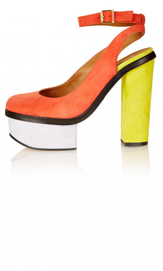 Topshop Colour Block Heels, £80