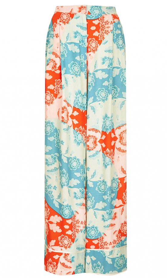 Topshop Wide Leg Print trousers, £45