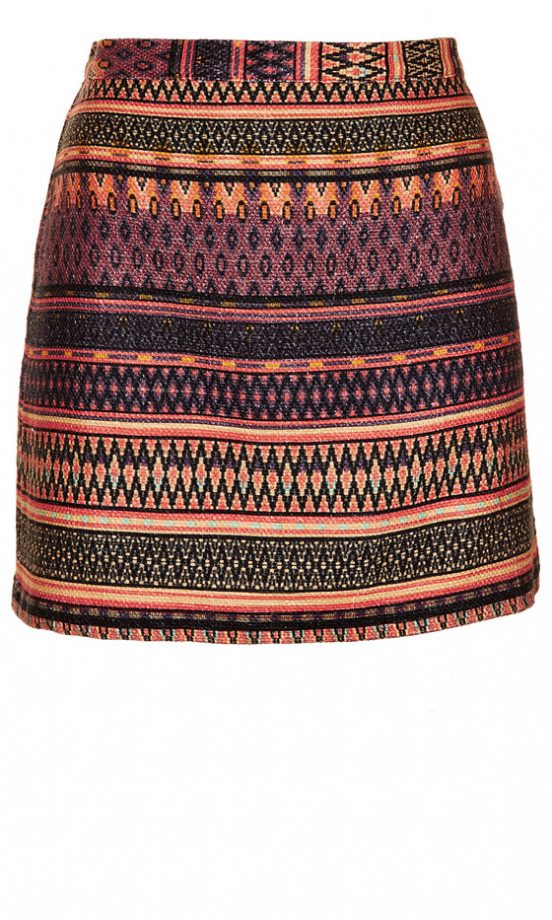 Topshop Safari Print Skirt, £34