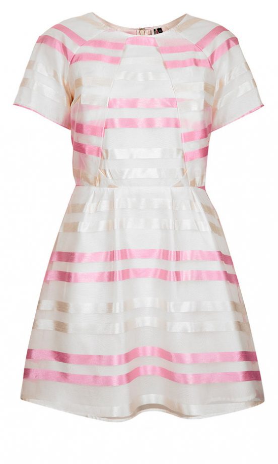 Topshop Origami Stripe Dress, £70