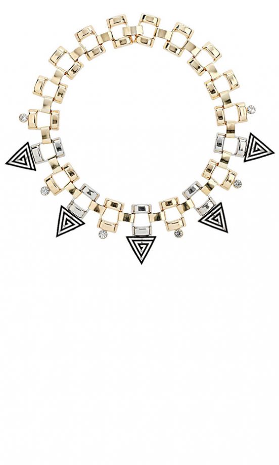 Topshop Triangle Chain Necklace, £20