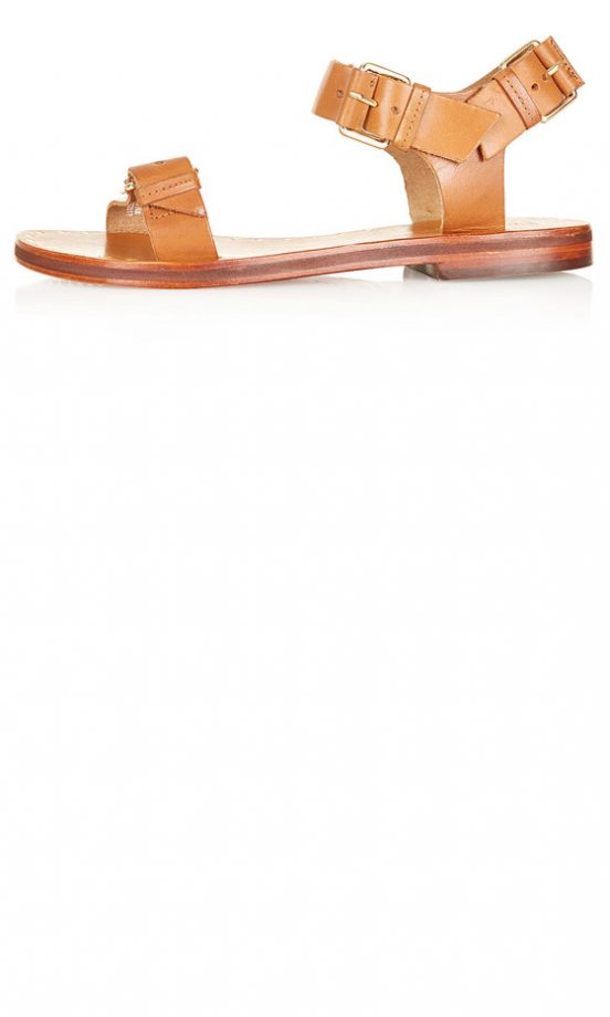 Topshop Brown Sandals, £42