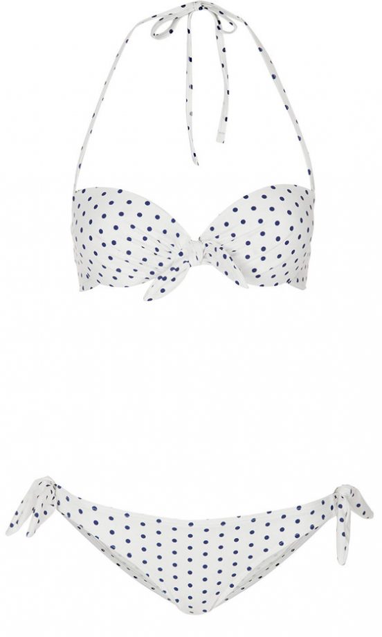 Topshop Polka Dot Bikini