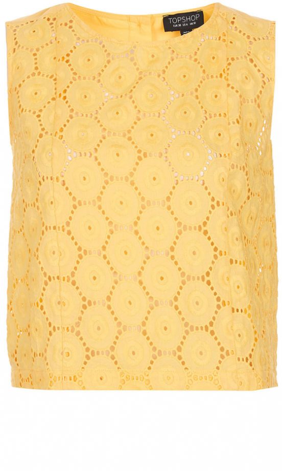 Topshop Yellow Top, £28