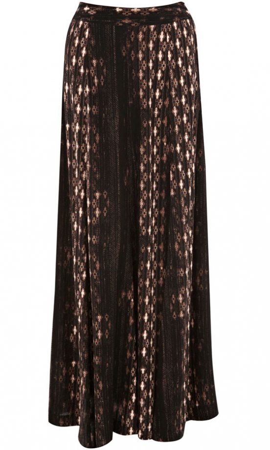 Warehouse Aztec Maxi Skirt, £42