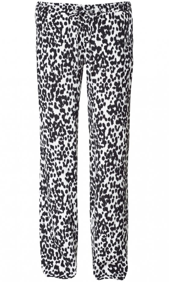 Zara Summer 2013 Animal Print Trousers
