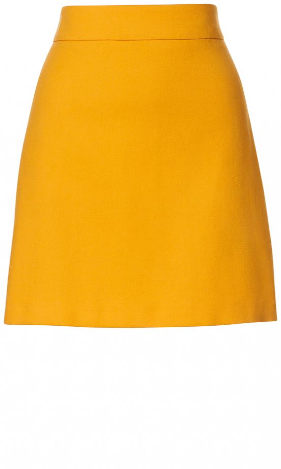 Zara Summer 2013 Mustard Skirt