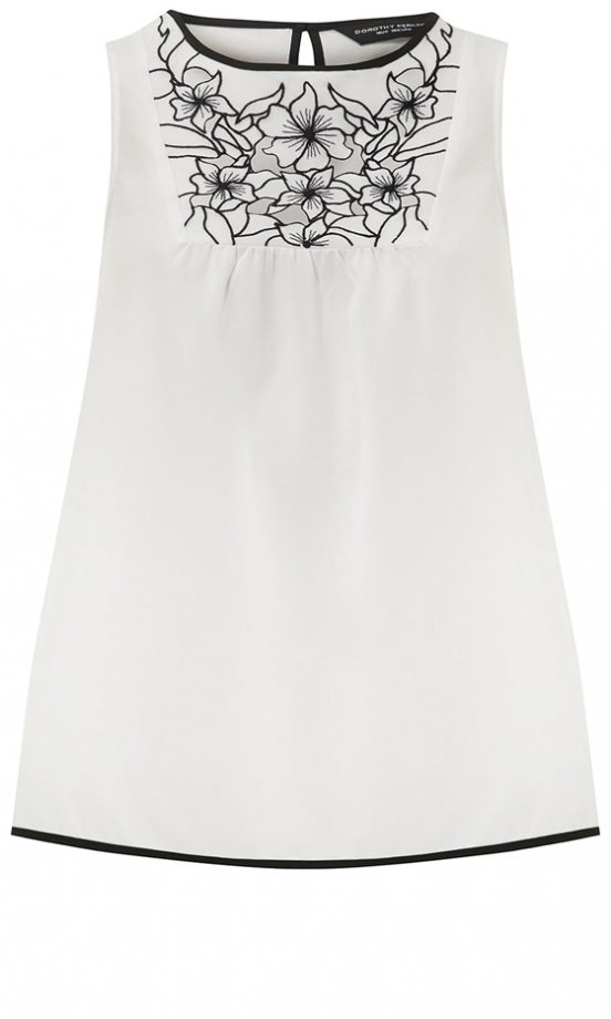 Dorothy Perkins Summer 2013 Cut Out Shell Top, £18