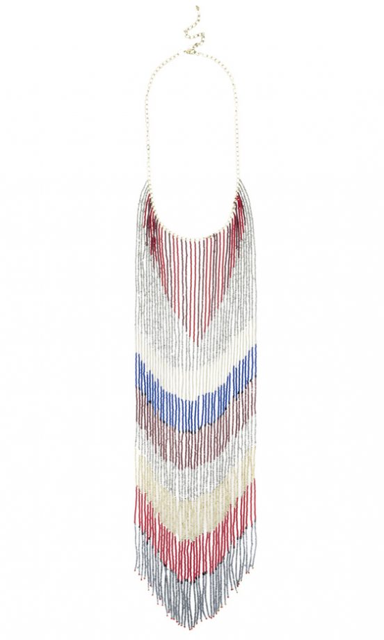 New Look Summer 2013 Maxi Fringe Necklace