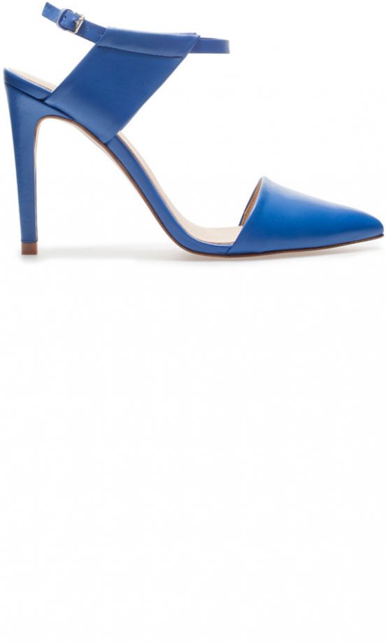 Zara Summer 2013 Blue Ankle Strap Heels