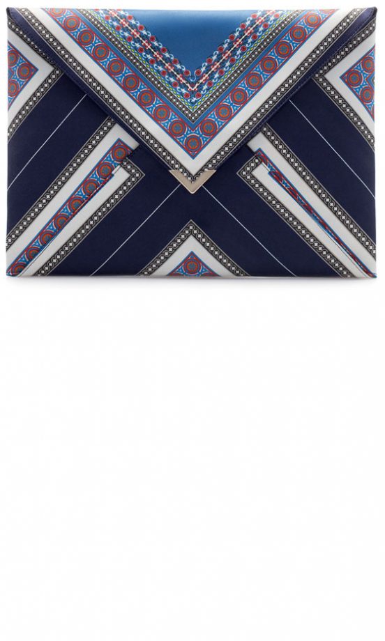 Zara Summer 2013 Oversized Print Clutch