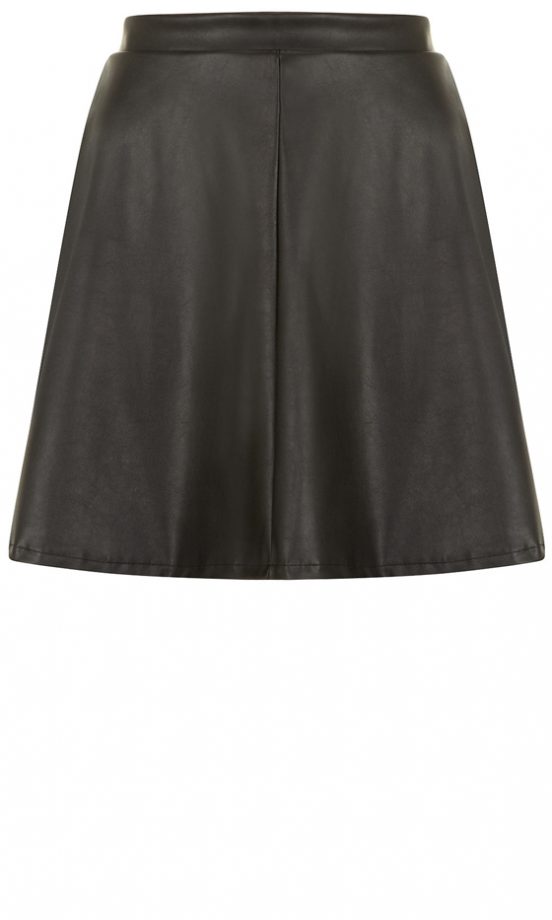 Dorothy Perkins Summer 2013 PU Skater Skirt, £28
