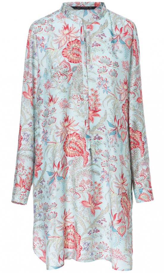 Zara Summer 2013 High Collar Shirt Dress