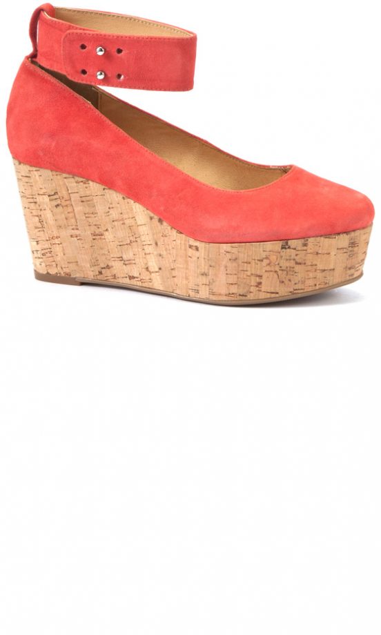 New Look Summer 2013 Orange Cork Wedges, £29.99