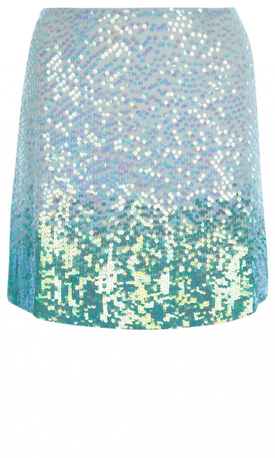New Look Summer 2013 Ombre Sequin Mini Skirt, £29.99